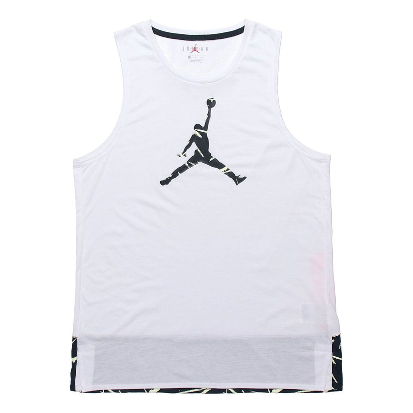 Tielko Jordan Jordan 23 Alpha Dongdan Basketball Vest Biela | CW7082-100