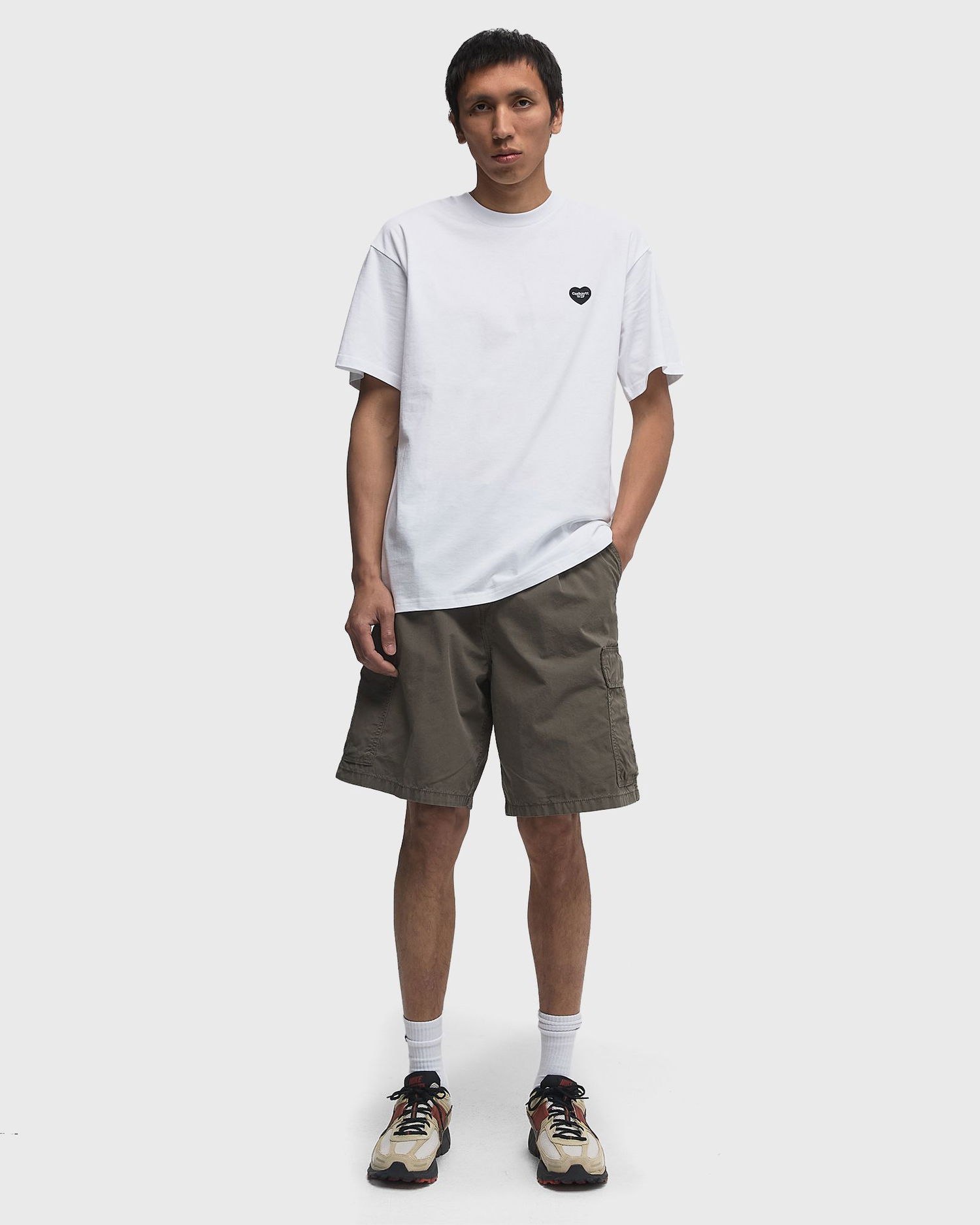 Šortky Carhartt WIP Cole Cargo Shorts Šedá | I035566-2ZZ.GD, 1