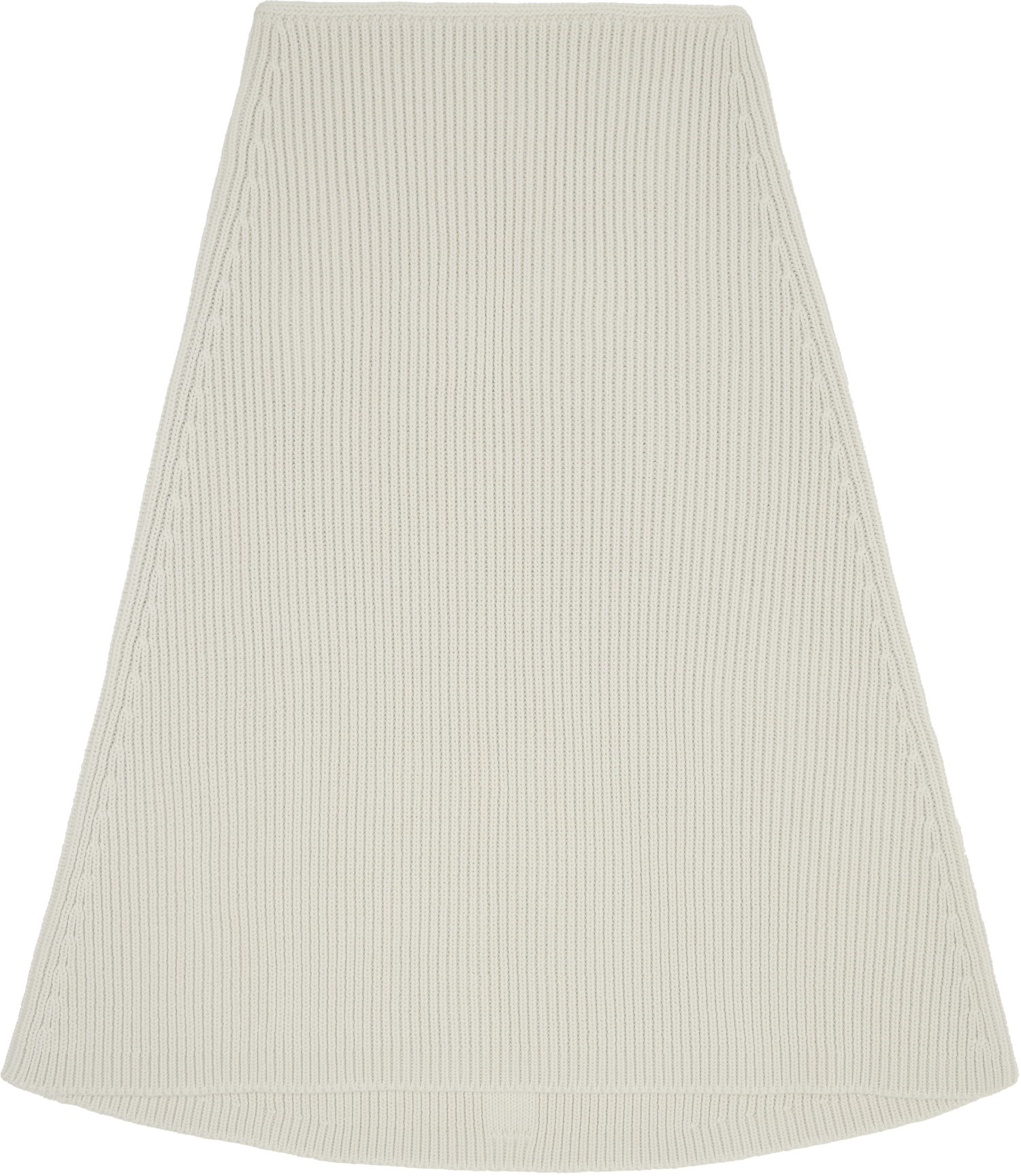 Sukňa Rick Owens Rick Owens Concordians Ribbed Knit A-line Skirt Biela | RR02E1491 KWVH, 0