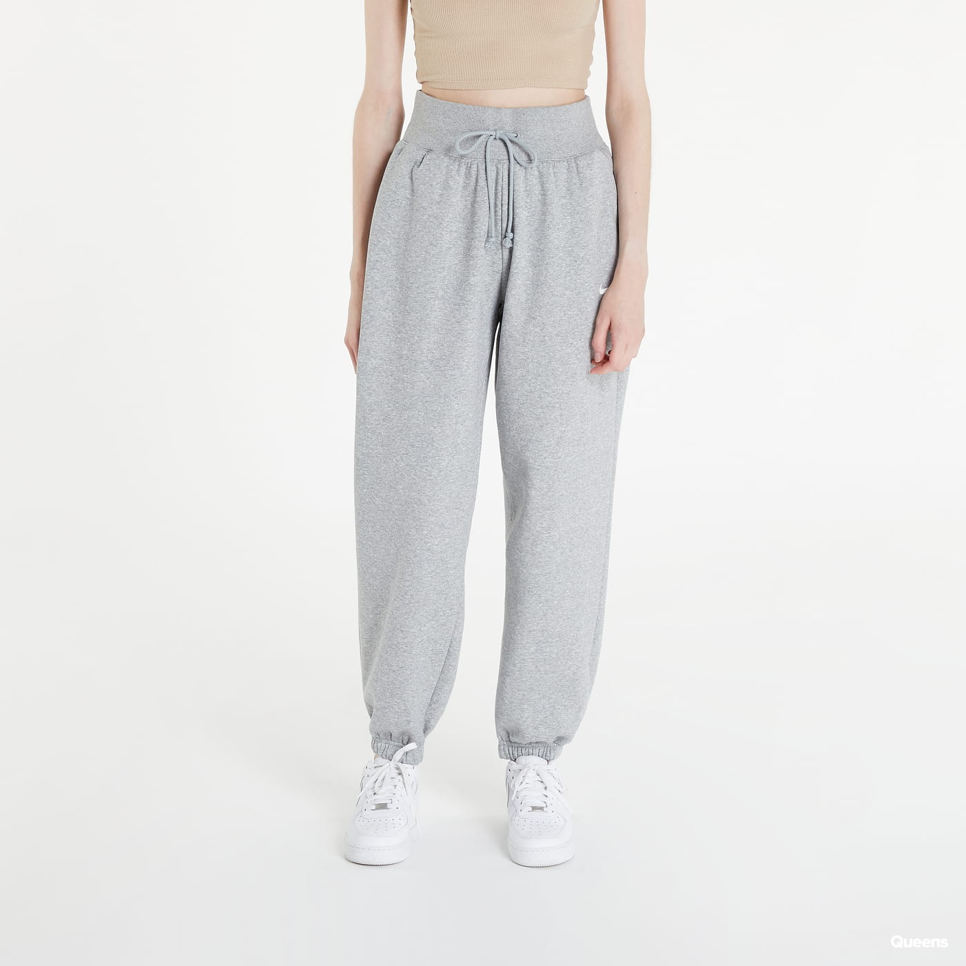Tepláky Nike High-Rise Fleece Pants Šedá | DQ5887-063, 0