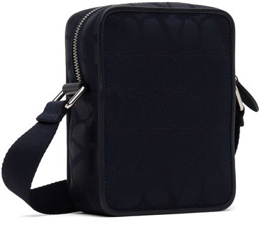 Taška cez rameno Valentino Valentino Garavani Small Iconographe Nylon Messenger Bag Navy | 5Y2B0C30CSH, 2