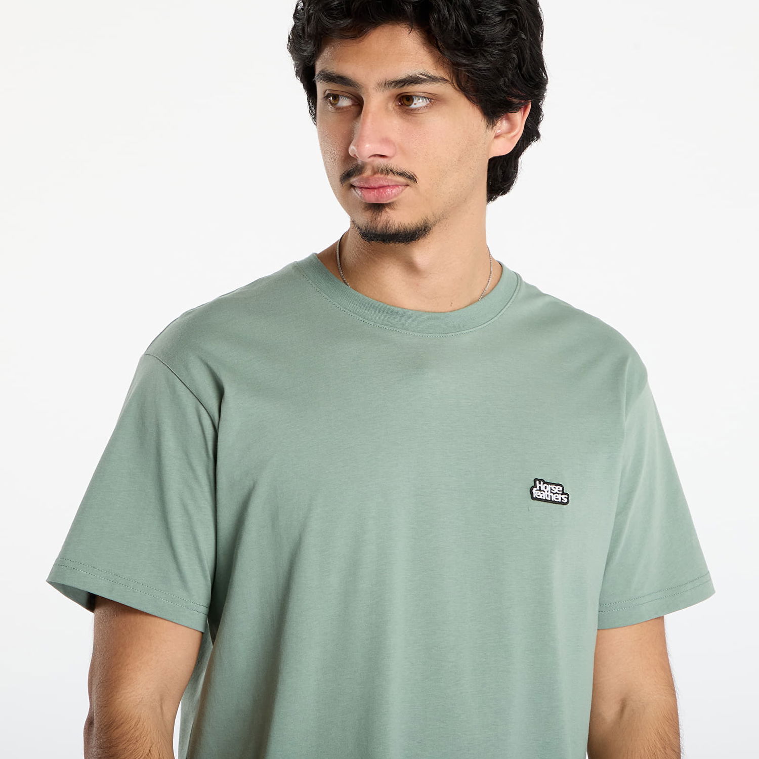 Tričko Horsefeathers T-Shirt Agent Zelené | SM1383D, 1