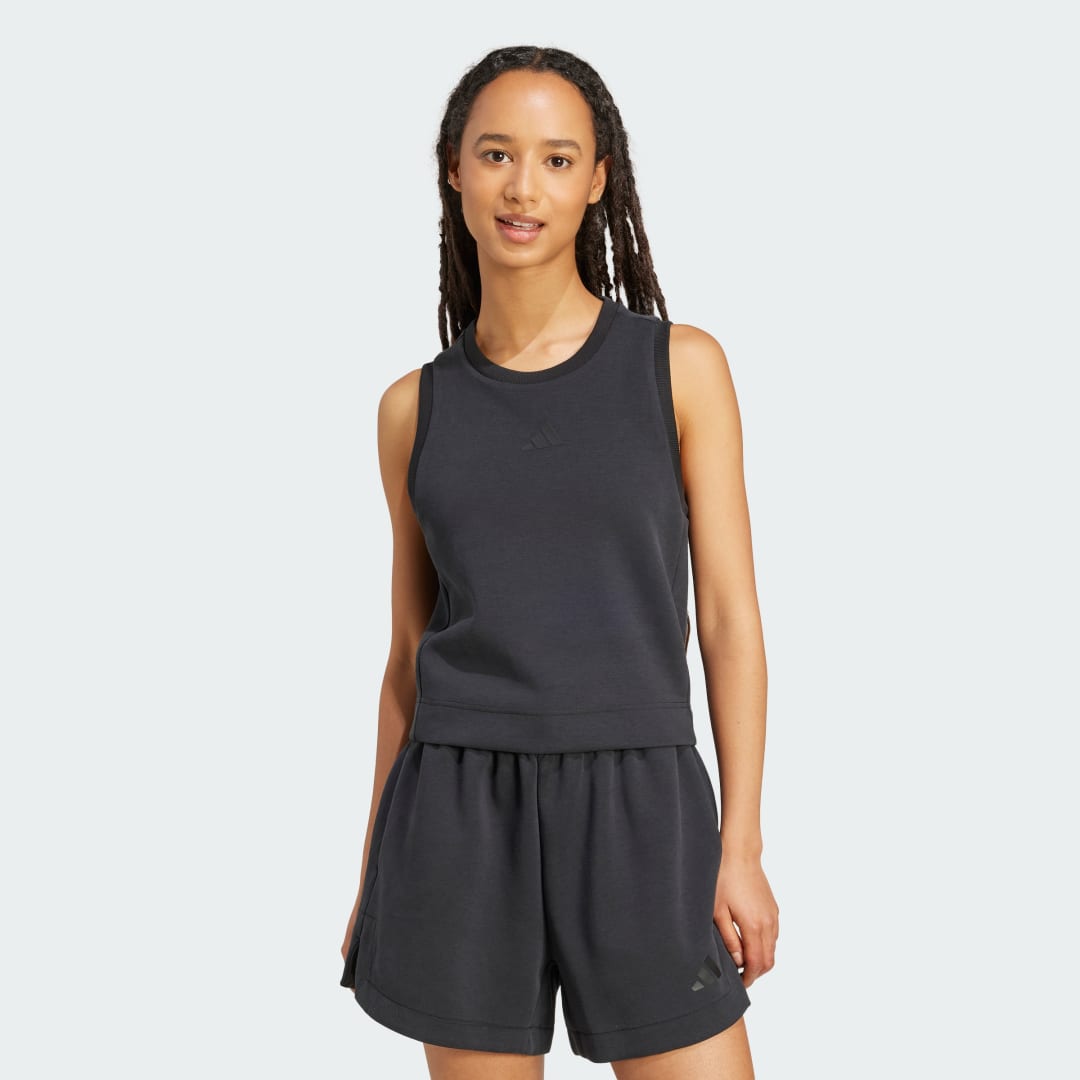 Tielko adidas Performance ALL SZN Soft Lux Tank Top Čierna | JM3733, 0