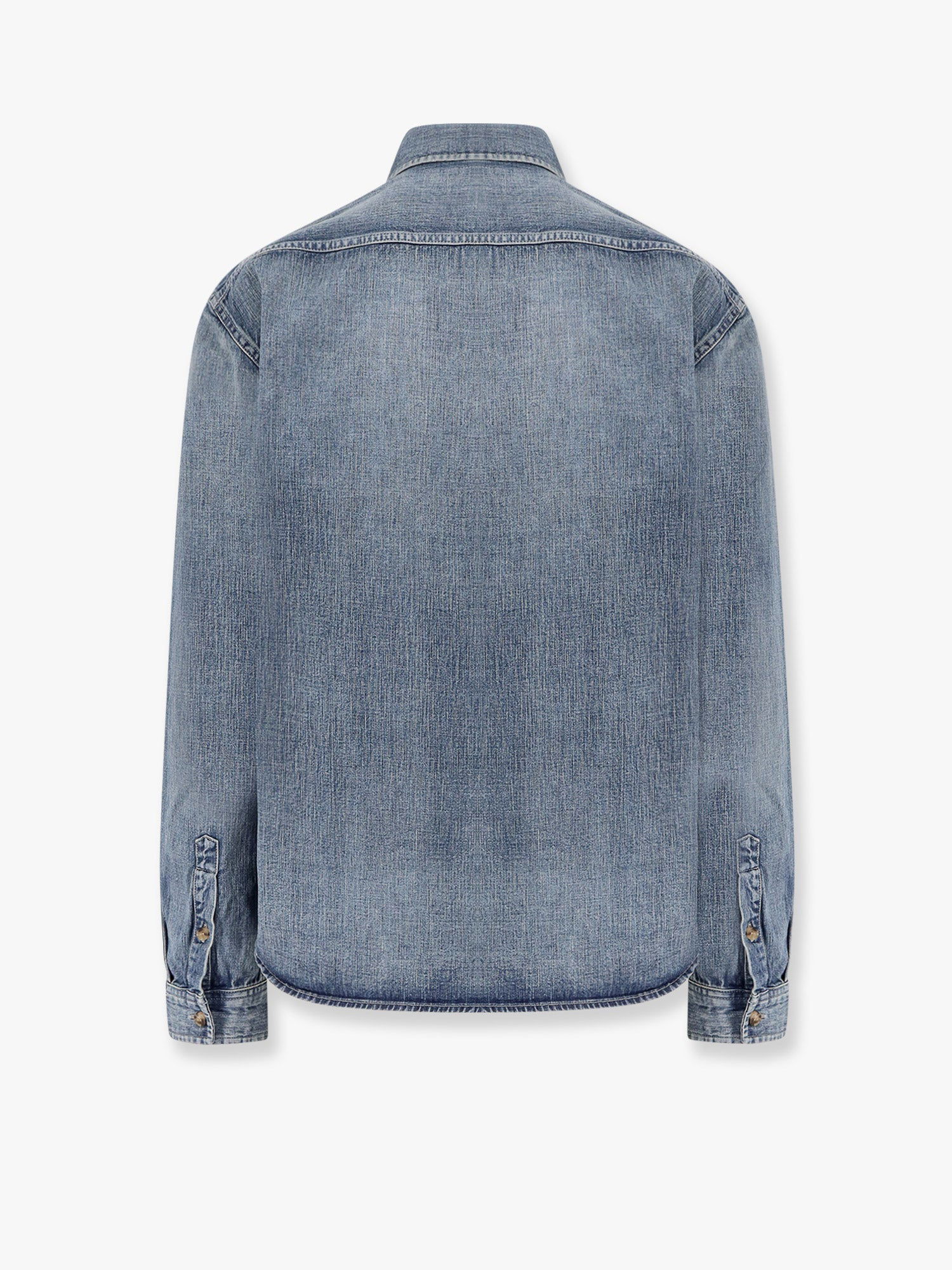 Košeľa Saint Laurent Saint Laurent Denim Shirt Modrá | 823437Y14MJ4248, 1