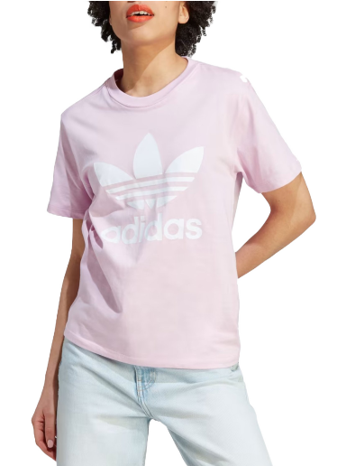 Tričko adidas Performance Trefoil Ružová | ik4039