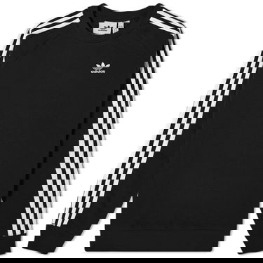 Mikina adidas Performance Adidas 3 Stripe Crew Sweat Čierna | IA4861, 1