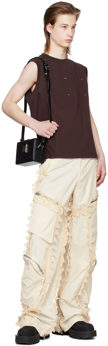 Cargo nohavice HELIOT EMIL Spherical Lace Cargo Pants Béžová | PRESS24_M_10_138_ST18, 3