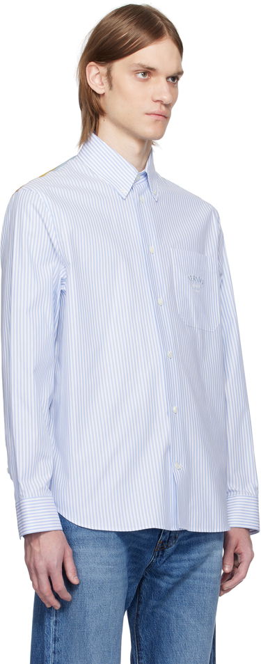 Košeľa Versace Versace Striped Poplin Shirt Modrá | 1016210_1A13450, 1