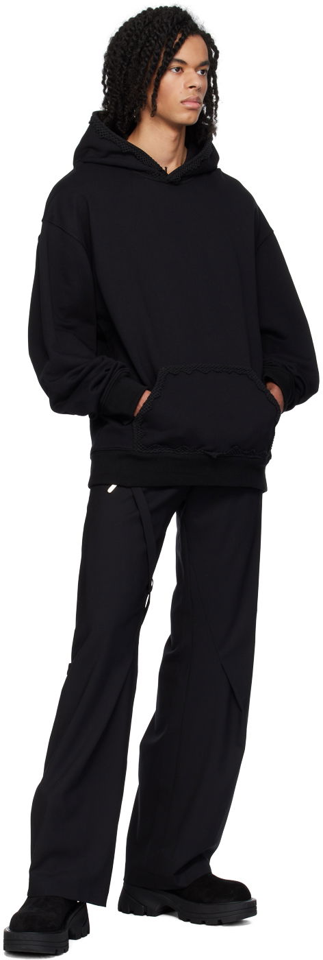Spherical Black Hoodie
