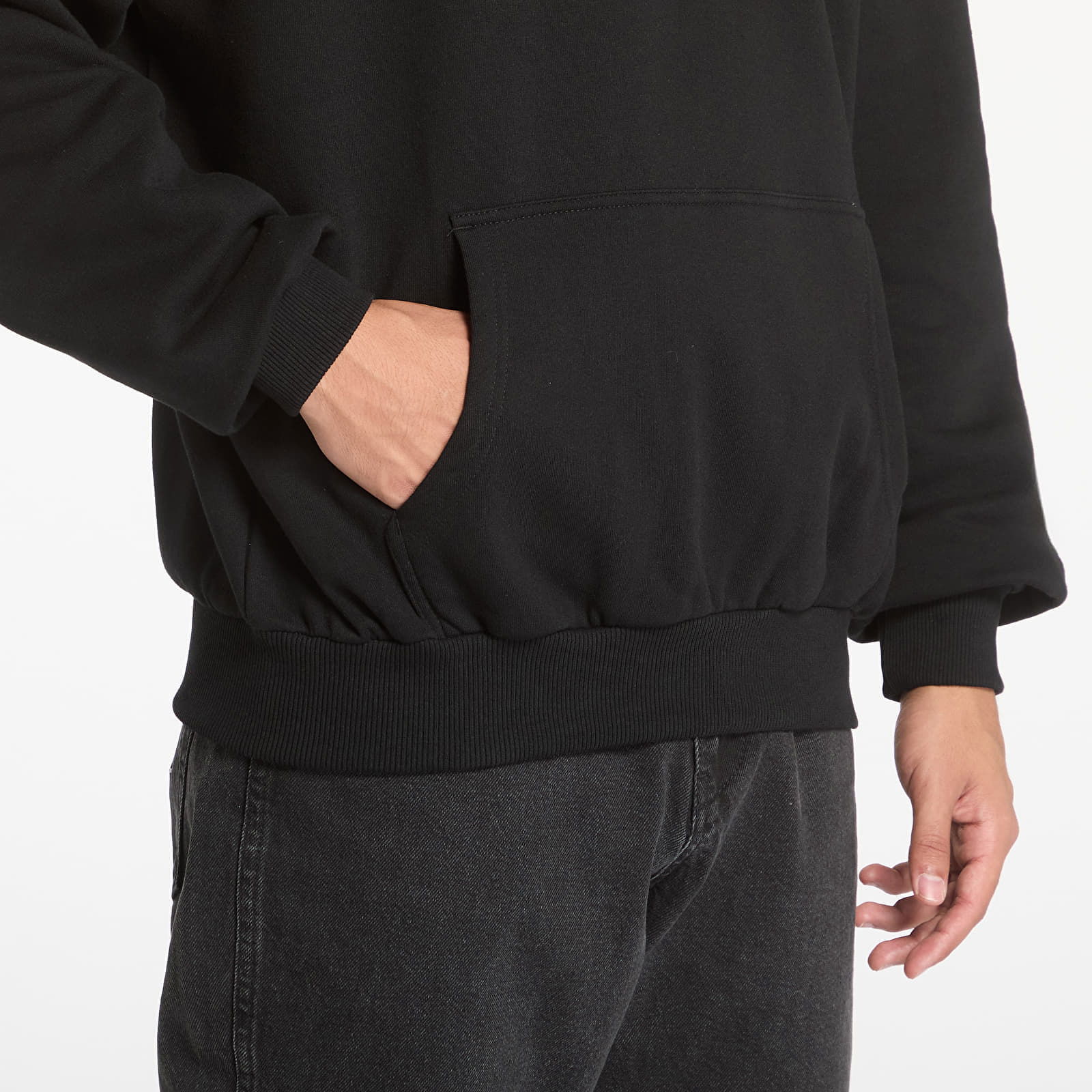 Small Signature Essential OS Hoodie Black