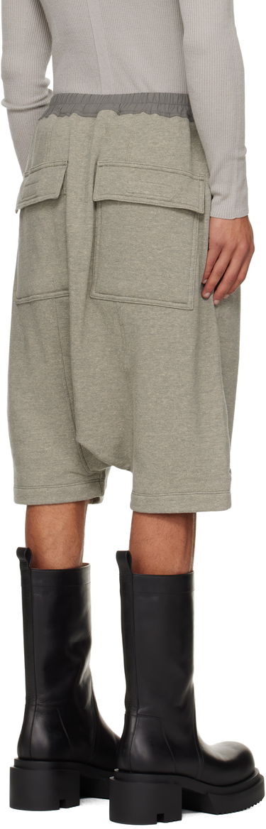 Šortky Rick Owens DRKSHDW Concordians Drawstring Pods Shorts Šedá | DU02E7380 FGM, 2