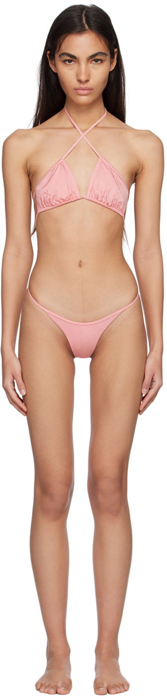 Plavky Blumarine Blumarine Exclusive Bikini Ružová | 2D008A, 0