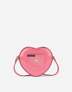 Dolce & Gabbana Dg Girlie Heart Patent Leather Shoulder Bag
