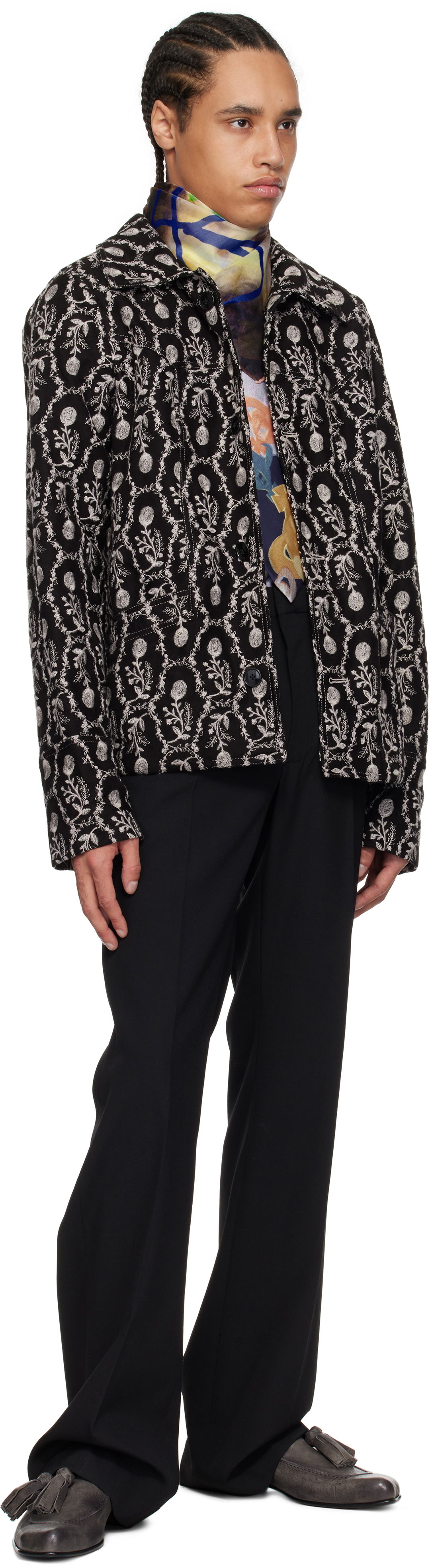 Šál Vivienne Westwood Vivienne Westwood Cherubs Graphic Print Silk Scarf Rôznofarebný | 81030033-W014G-, 1