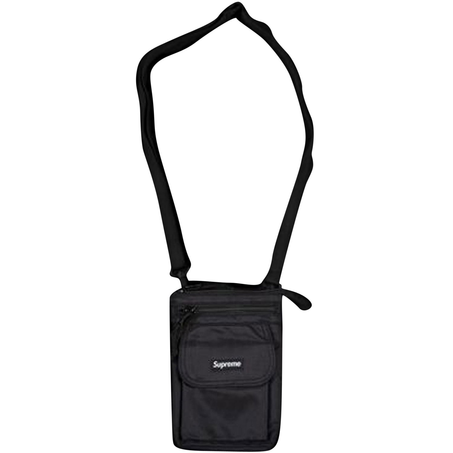 Taška cez rameno Supreme Shoulder Bag Čierna | FW19B11 BLACK, 1