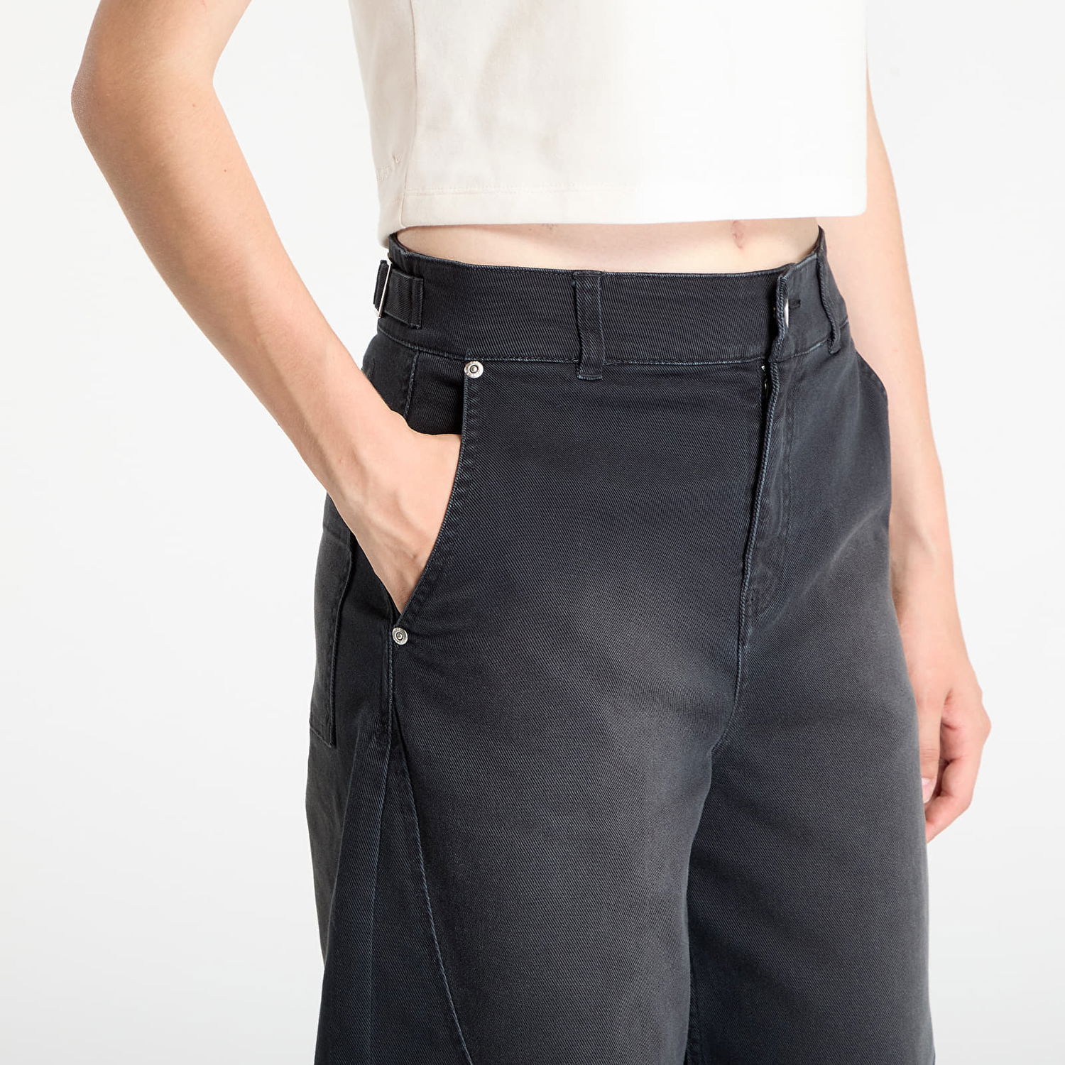 Nohavice Jordan Jordan Flight '91 Wide-Leg Baggy Pants Čierna | HQ9193-010, 1