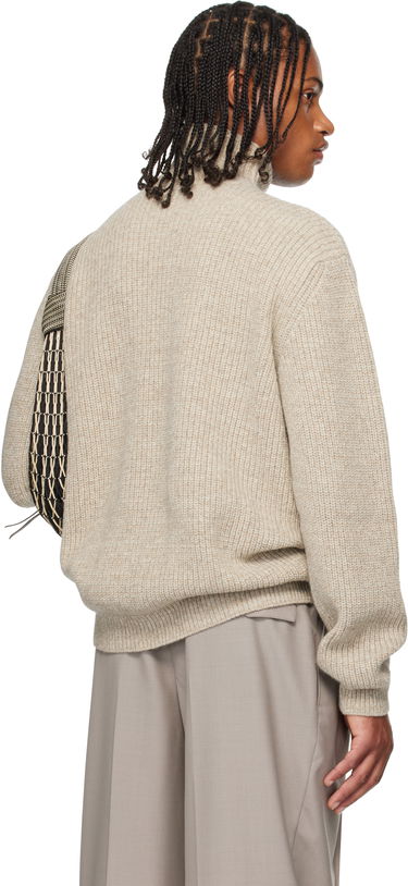 Sveter LEMAIRE LEMAIRE High Neck Sweater Béžová | TO1427 LK1029, 2