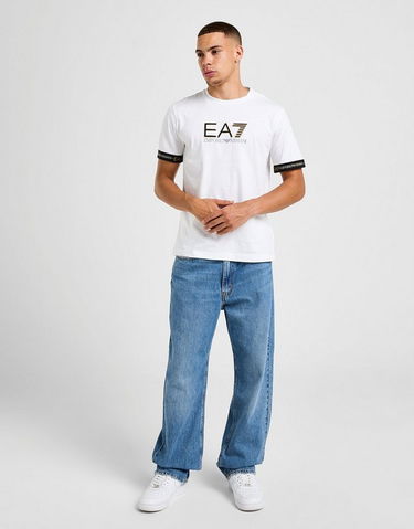 Tričko Emporio Armani Emporio Armani 7 Tape T-Shirt Biela | AF132447M001152U0002, 4