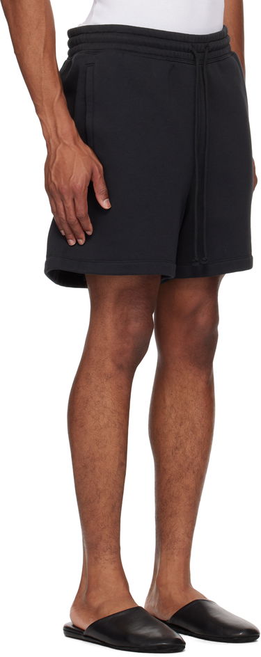 Šortky SKIMS SKIMS Cotton Fleece Relaxed Shorts Čierna | BO-SHO-5340M, 1
