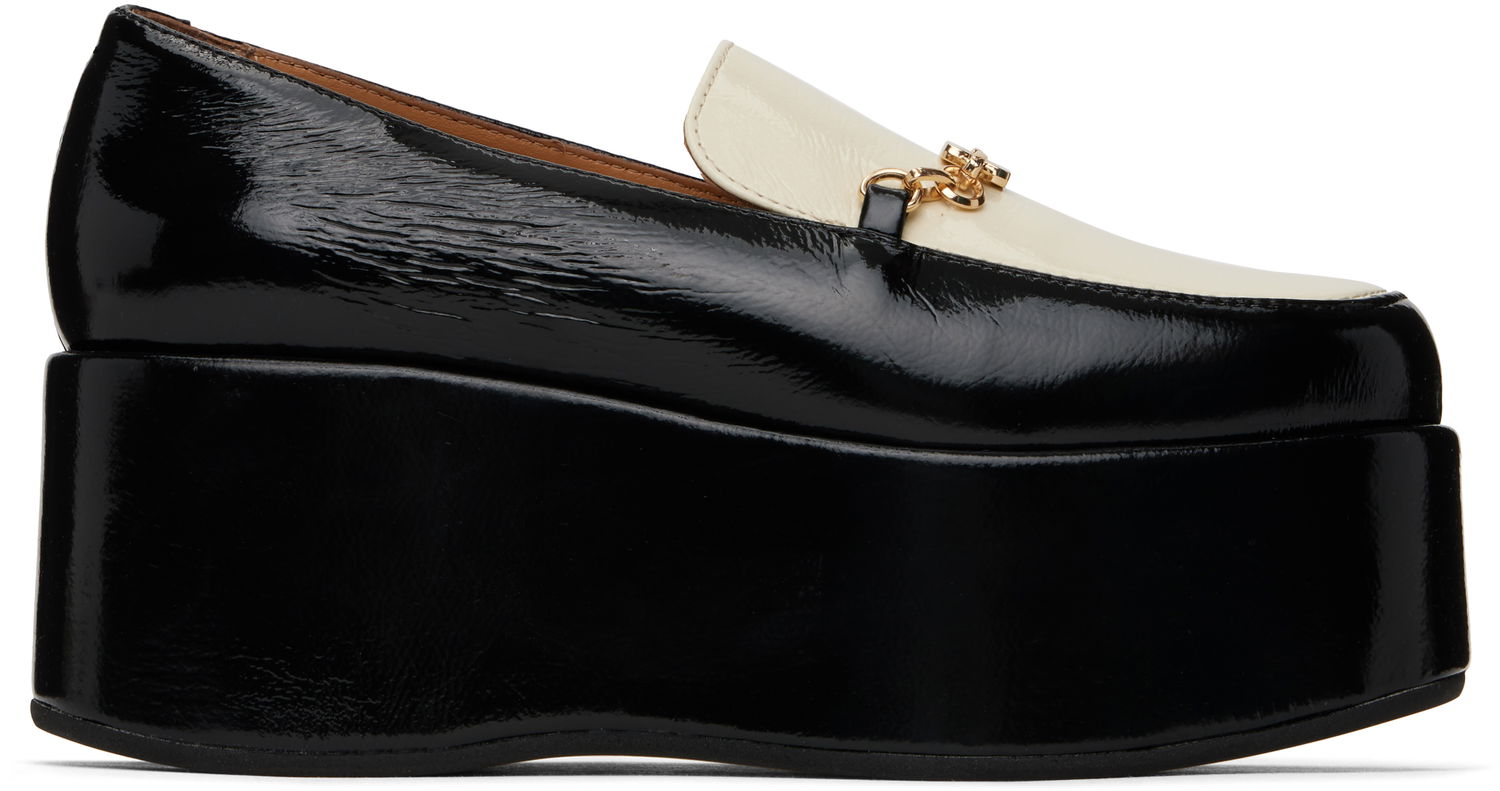 Tenisky a topánky GANNI Platform Loafers Čierna | S2786, 0