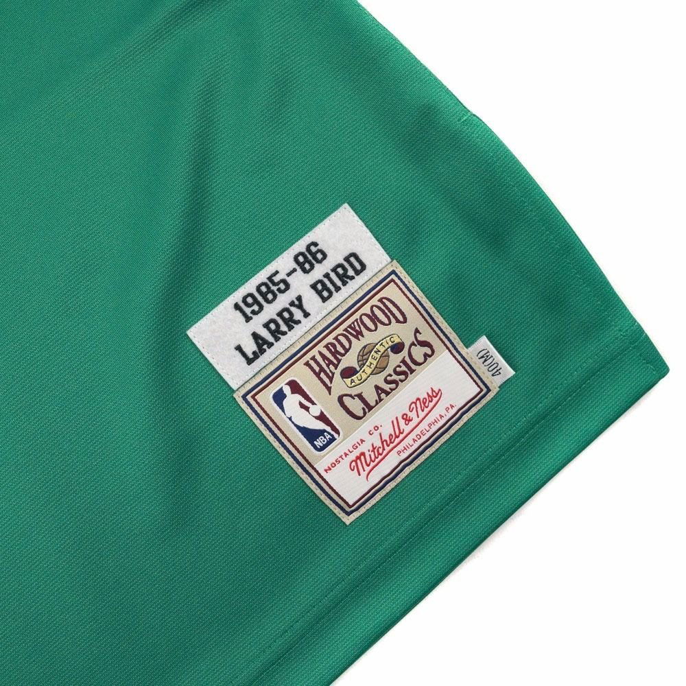 Dres Mitchell & Ness Authentic Jersey – Larry Bird #33 Zelené | MN-NBA-7226-85LBIRD-BOSCEL-GRNWT, 1