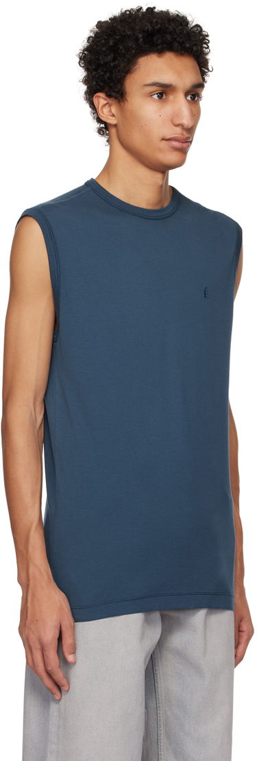 Tielko Études Études Embroidered Tank Top Modrá | E23MM165A01143, 1