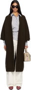 Atollo Rib Knit Long Cardigan