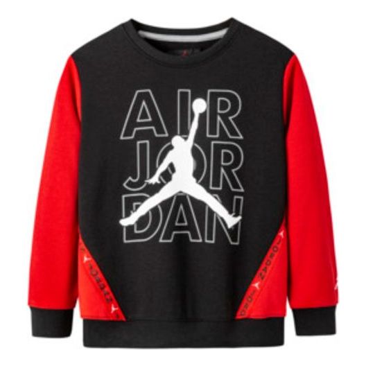 Sveter Jordan Air Jordan Logo Printed Sweatshirt Červená | JD2232016GS-001
