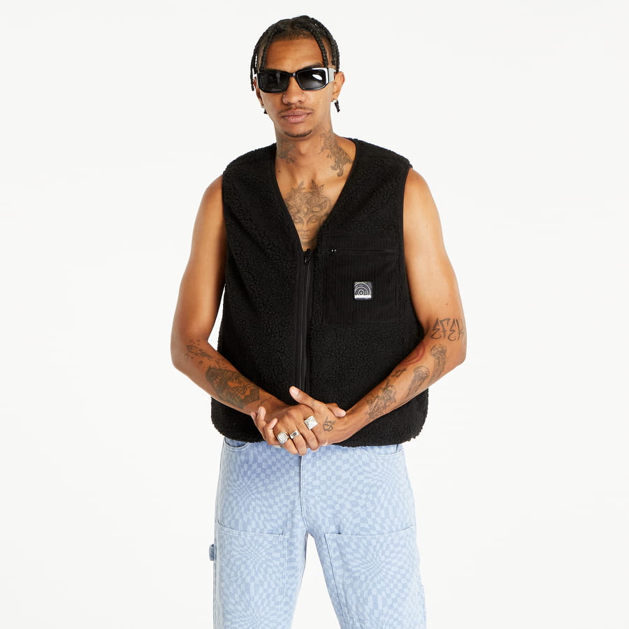 Vesta Pleasures Infinite Reversible Vest Black Čierna | P23F013 BLACK, 0