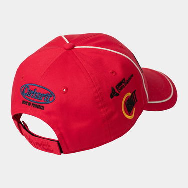 Šiltovka Carhartt WIP Haddon Cap Červená | A252049_1, 1