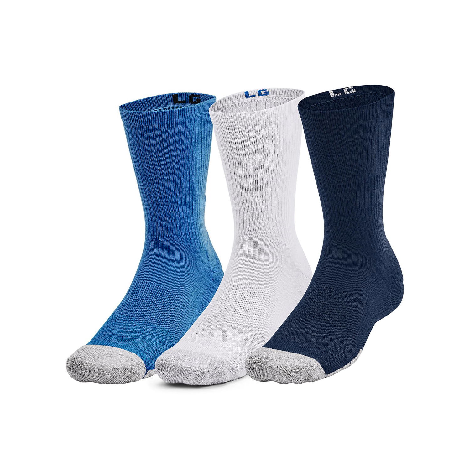 Ponožky Under Armour HeatGear Crew 3 pack Rôznofarebný | 1346751-408, 0