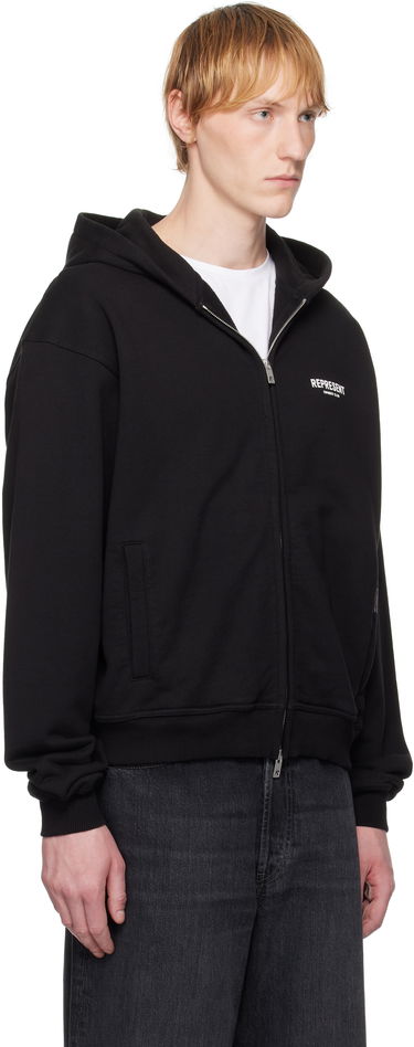 Mikina Represent Clo Represent 'Owners Club' Zip Hoodie Šedá | OCM41122, 4