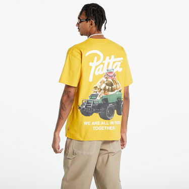 Tričko Patta Animal T-Shirt Žltá | AW23-ANIMAL-TS-002, 1