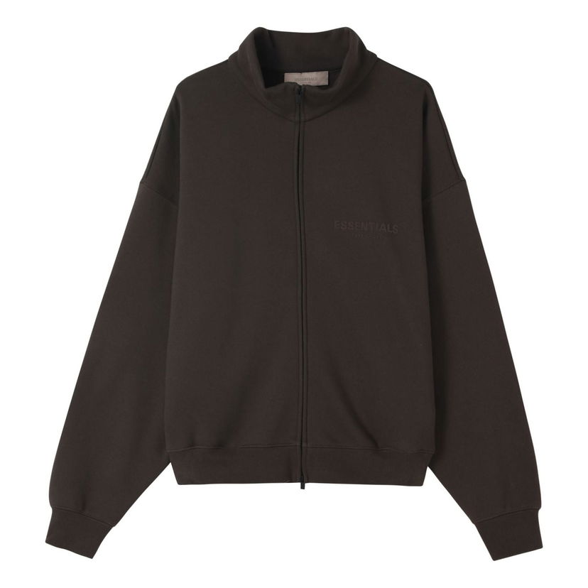 Mikina Fear of God Fear of God Essentials Zip-Up Sweatshirt Hnedá | FOG-FW22-498
