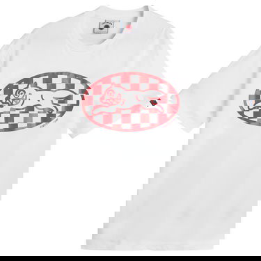 Tričko BBC IceCream Checker Running Dog Graphic Tee, Size Large Biela | IC25379-WHT, 0