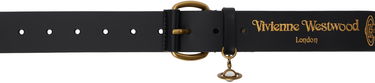 Opasok Vivienne Westwood Vivienne Westwood Wide Alex Charm Belt Čierna | 8201007JU-L009X-, 0