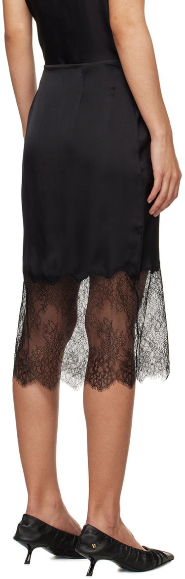 Sukňa Anine Bing Amelie Lace Midi Skirt Čierna | A-04-4309-000, 2