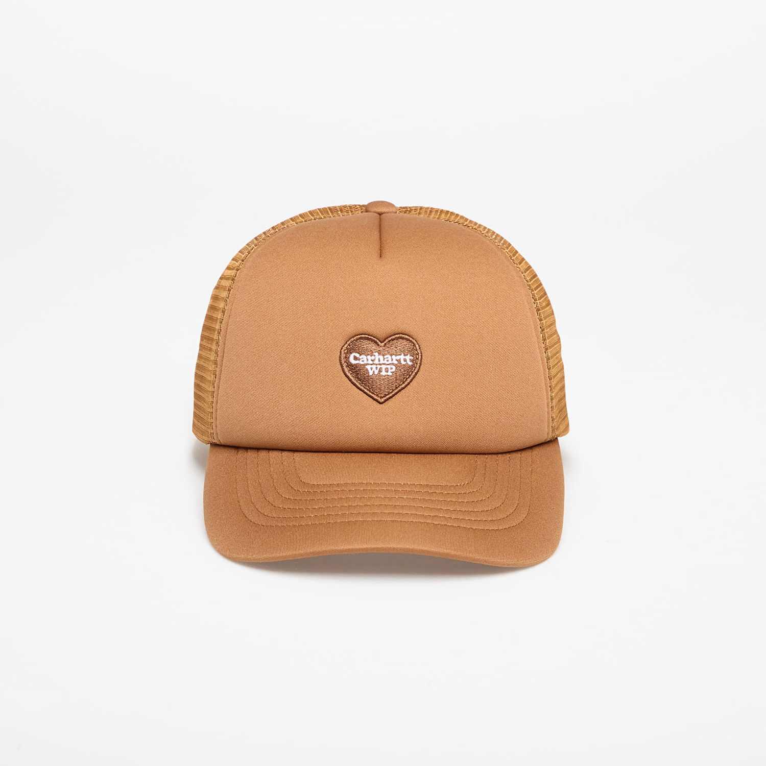 Šiltovka Carhartt WIP Carhartt WIP Heart Patch Trucker Cap Hnedá | I035250.HZXX, 0