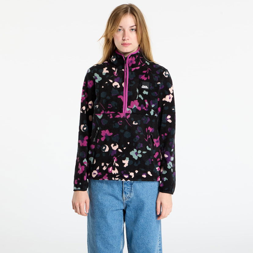 Mikina Horsefeathers Viva Quarter-Zip Fleece Sweatshirt Colored Cheetah Rôznofarebný | TW049A