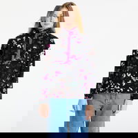 Viva Quarter-Zip Fleece Sweatshirt Colored Cheetah