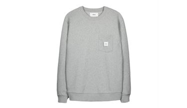 Mikina Makia Square Pocket Sweatshirt Šedá | M41073_923, 0
