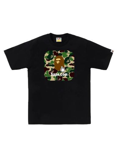 Tričko BAPE ABC Camo Online ABC Tee Čierna | 1J25-110-005