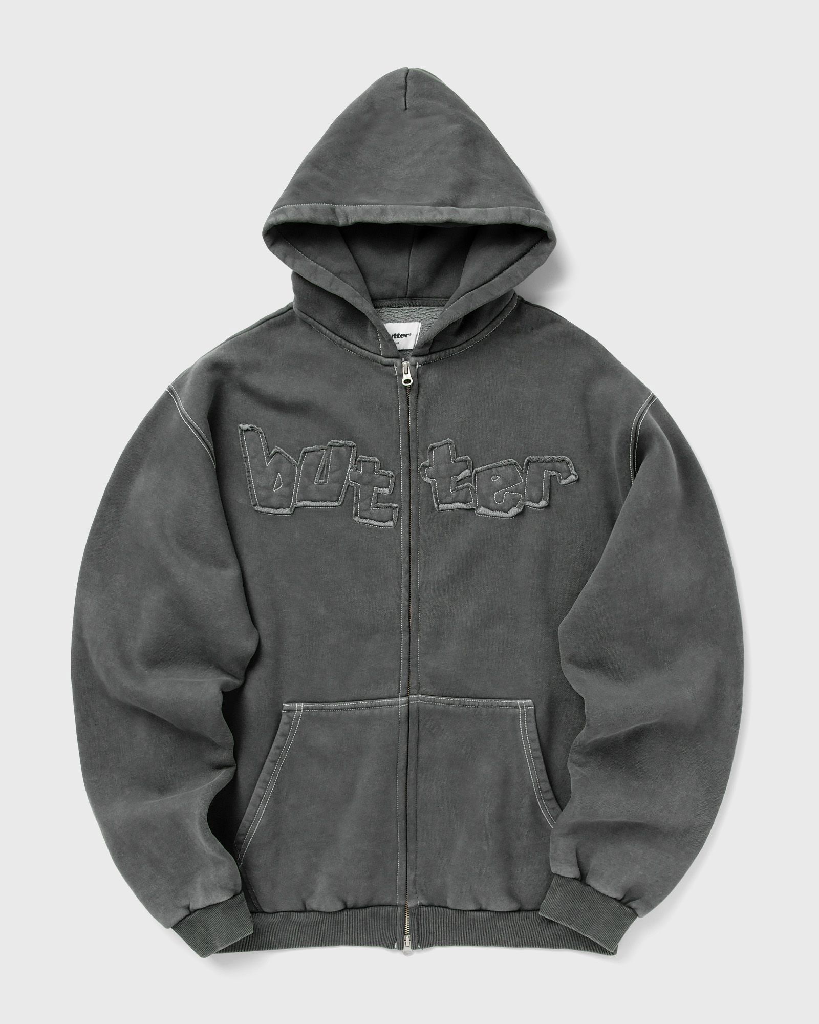 Mineral Wash Zip Hoodie