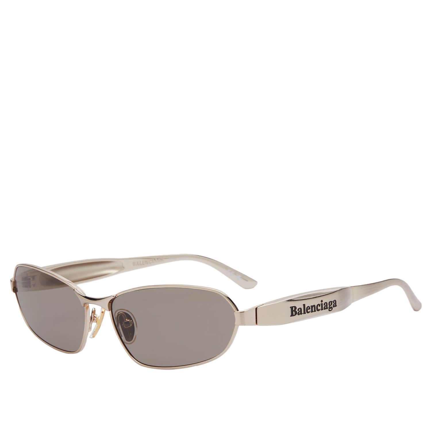 Slnečné okuliare Balenciaga EyewearGold/Brown Metalická | BB03555-002, 0