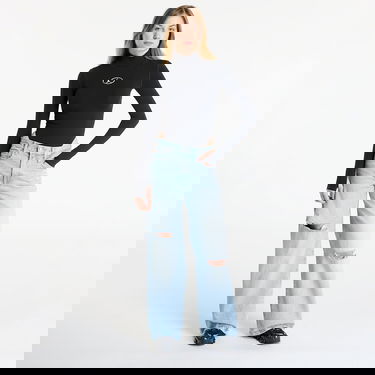 Body Jordan Flight Mountainside Long-Sleeve Mock Neck Bodysuit Čierna | HV0350-010, 4