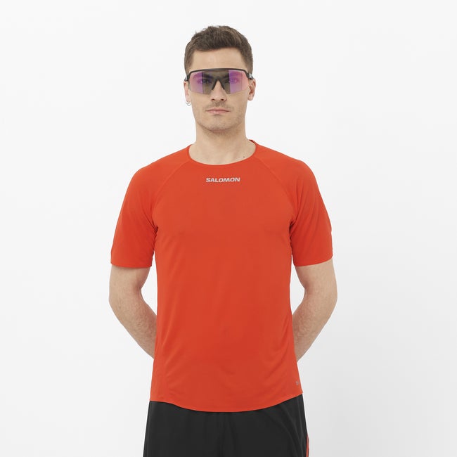 Tričko Salomon S/Lab Speed T-Shirt Červená | LC2693500
