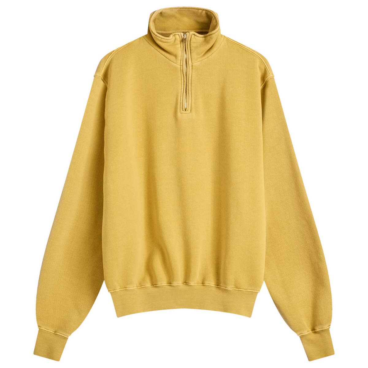 Mikina LES TIEN Les Tien Heavyweight Banded Yacht Pullover, Size Large Žltá | CF-1114-PD-WSD, 1