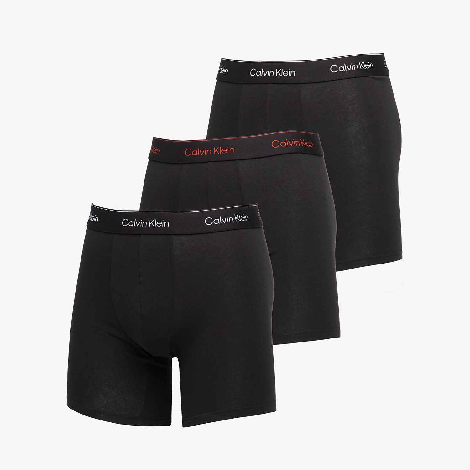 Boxerky CALVIN KLEIN Boxer Brief 3-Pack M Čierna | LV00NB4394 0FL, 0