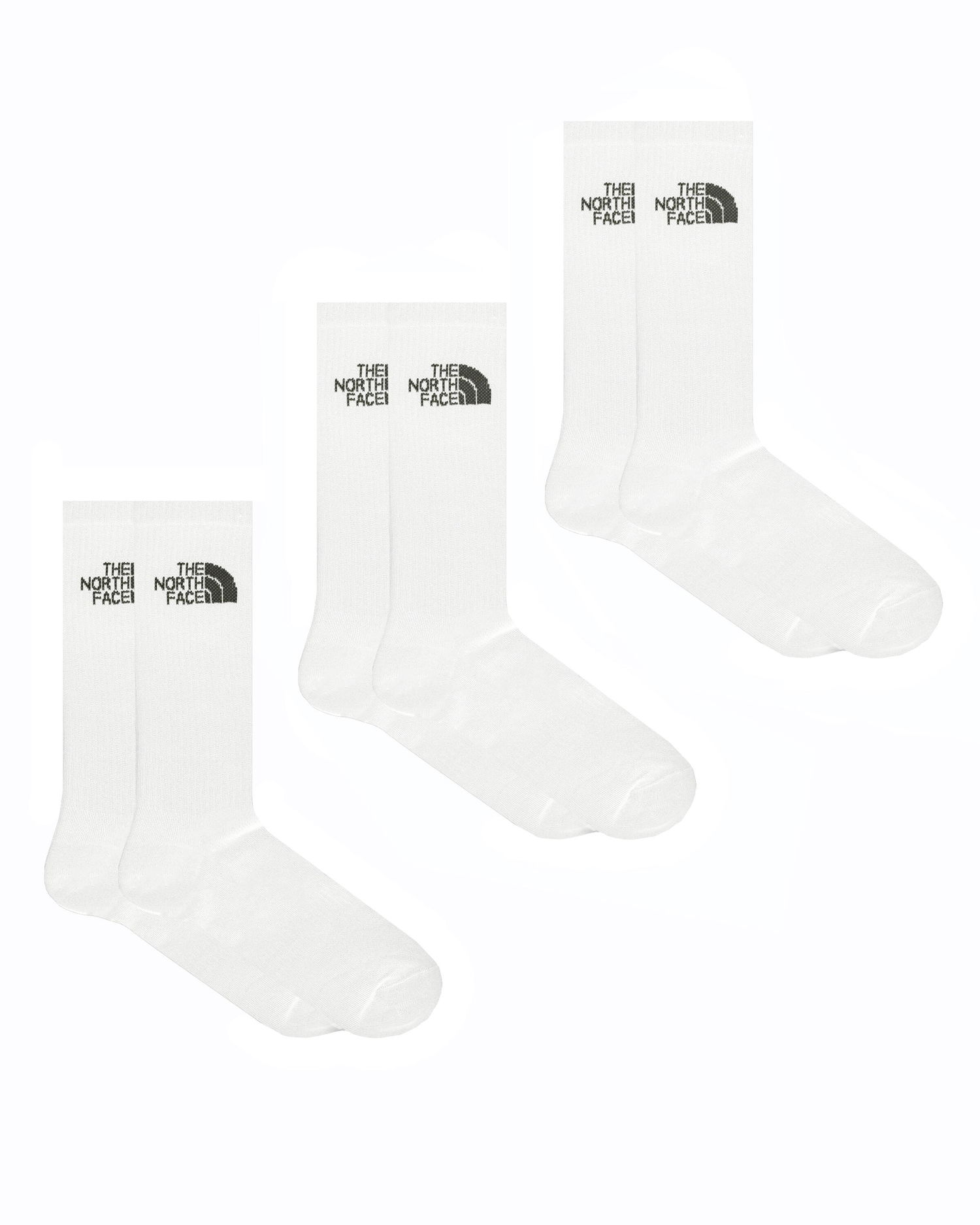Ponožky The North Face Multi Sport Cush Crew Sock 3-Pack Biela | NF0A882HFN41, 0