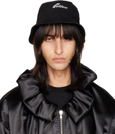 Klobúk We11done Embroidered Bucket Hat Čierna | WD-AH3-22-426-U-BK, 0